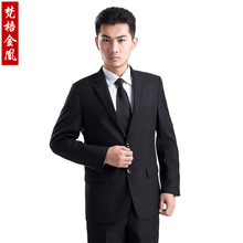 面试结婚伴郎套装 银行经理工作服商务西装 职业西服修身 酒店 男士