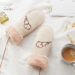 原创棉加厚保暖手套