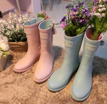 Rain雨鞋 短雨靴防滑韩国防滑孕妇也能穿中筒女