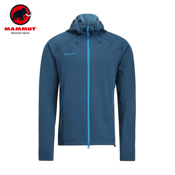 「17秋冬新款」MAMMUT/猛犸象 男士运动防风透气保暖弹性软壳夹克