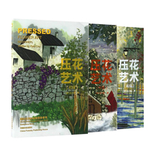 初级 手工插花教程 干燥花压艺插花技法技艺技巧大 压花艺术 全3册 中级 压花艺术书 饰花卉造型设计diy自制作指南书籍
