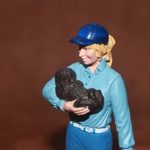 正品 水族馆管理人 仿真人物模型玩具 safari 饲养员