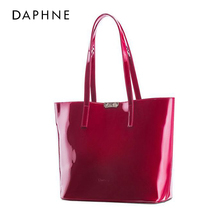 Daphne 达芙妮包包简约子母漆皮单肩手提女方包1015483026 女包