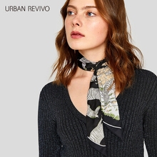 URBAN REVIVO2018春夏新品女士配饰choker项圈围巾AV10SA2N2001