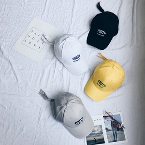 潮人百搭弯檐鸭舌帽