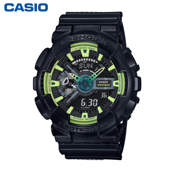 卡西欧旗舰店官网G-SHOCK硬碰硬GA-110LY防水运动手表男表CASIO
