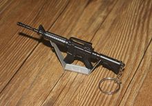 M4A1 武器模型 反恐精英CS钥匙扣 穿越火线CF钥匙扣