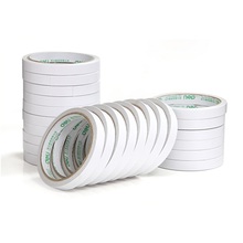 10Y双面胶 办公用品文具 双面胶纸 1.2cm 得力30401棉纸双面胶带