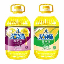 芥花油4L组合压榨工艺非转基因 海狮食用油玉米油4L 天猫超市