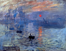 高清喷绘印刷油画印象风景世界名画莫奈客厅餐厅过道挂画Monet141