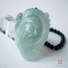武财神关公 独山玉手把件财神关云长关二爷潘永奇大师作品