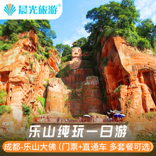 乐山大佛一日游 往返车 乐山大佛门票 成都至乐山一日游 四川旅游