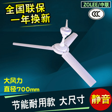 中联FD10-70微风吊扇静音中型床上小吊扇遥控定时大尺寸风力700mm