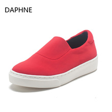 Daphne/达芙妮春秋布鞋乐福鞋深口 女童鞋 鞋平底单鞋休闲鞋