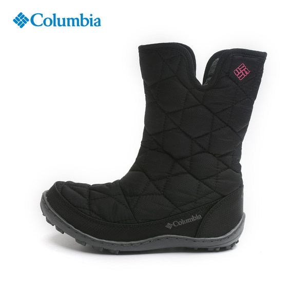 Columbia 哥伦比亚冬季防滑童靴女童保暖高筒棉靴儿童雪地靴