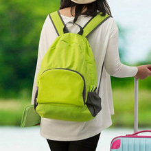 男女折叠包便携轻便旅行双肩包韩版 户外 迷你皮肤包防水背包登山包