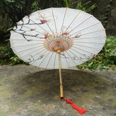 泸州非遗油纸伞防雨防晒古典江南舞蹈cos装饰桐油雨伞 玉兰 包邮