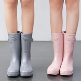 MAIYU 时尚中筒雨靴女成人水鞋防水鞋果冻胶鞋防滑水靴雨鞋女
