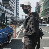 2018新款男士外套春秋夹克韩版潮流帅气薄款衣服学生休闲百搭外衣