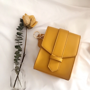 可爱百搭单肩斜跨宽带小方包