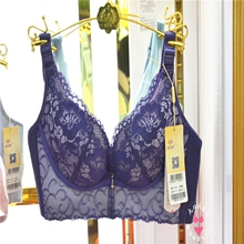 S005性感无钢圈文胸小胸聚拢调整型收副乳中模AB杯 黄金身段新款