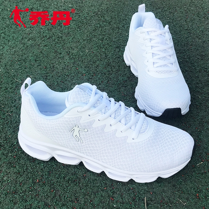 Jordan Men's Shoe Sports Shoe White 2019 New Student Training Leisure Tourism Breathable Mesh Soft Sole Running Shoe