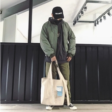 加厚帆布手提包极简大容量多功能单肩包斜挎包购物袋 原创设计新款