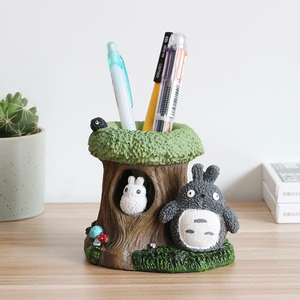 龙猫笔筒摆件学生礼物