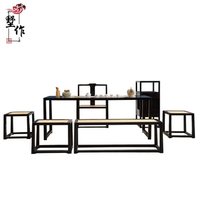 禅意家具新中式茶桌茶台打折促销