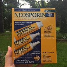 新版 美国Neosporin消毒抗菌消炎膏药膏三支装