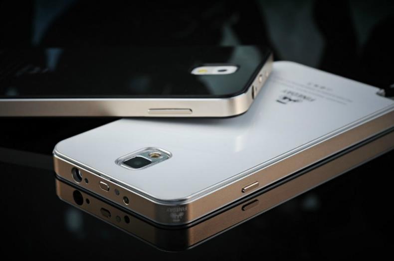 iMatch Aviation Aluminum Alloy Metal Bumper Tempered Glass Back Cover Case for Samsung Galaxy Note 3 N9000