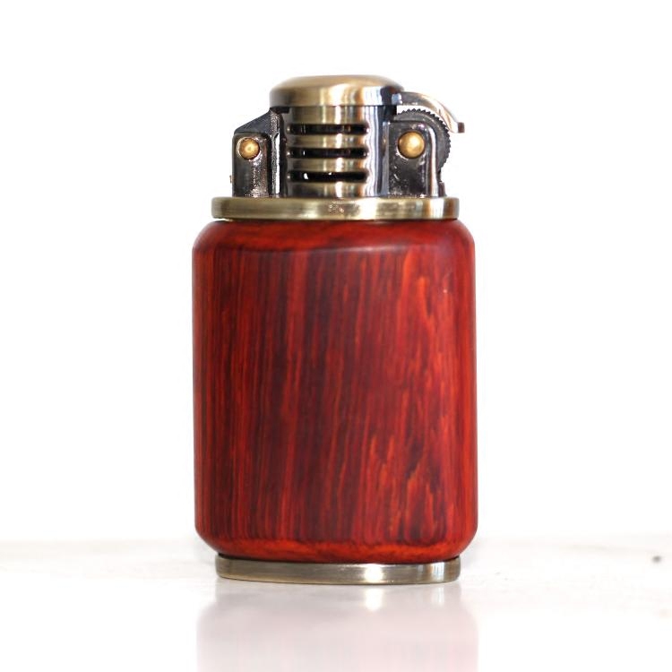 佐罗煤油打火机木质老九门同款复古打火机紫檀