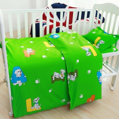 幼儿园床上用品三件套打折促销