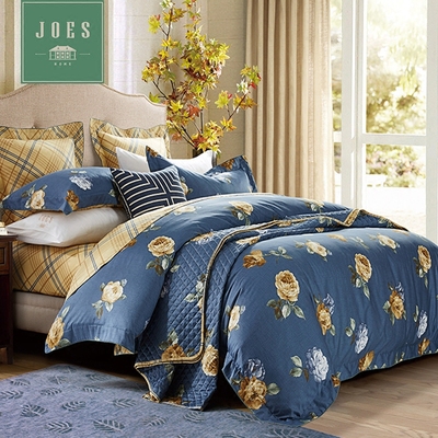Joes/乔德家纺床上用品专柜正品 纯棉60支全棉贡缎四件套 萨瑟兰