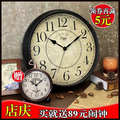 墙上钟表客厅创意爆款
