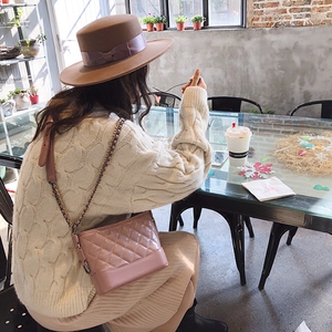 菱格链条包小香风包包