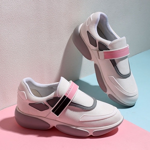 魔术贴松糕休闲跑鞋