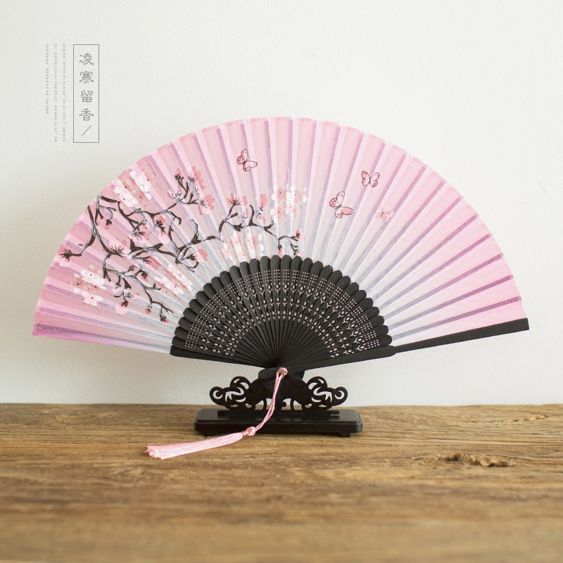 扇子折扇中国风舞蹈扇夏季男女日用扇汉服摄影