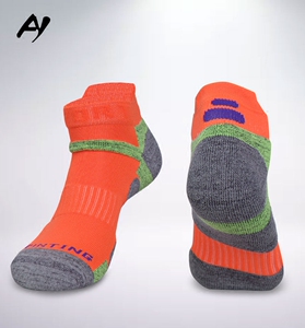 五双装加厚毛巾底运动袜