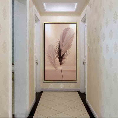 竖版沙发背景墙画价格