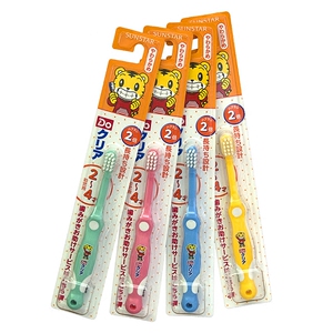 日本进口巧虎婴儿童软毛牙刷