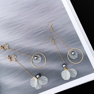 韩国超仙长款冷淡风耳环