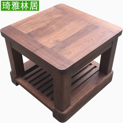 实木方茶几双层新品特惠