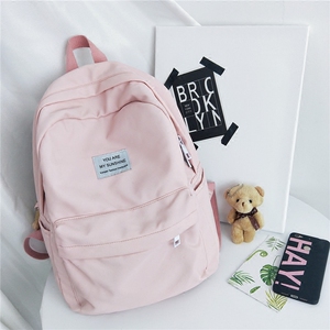 百搭简约双肩包校园学院背包