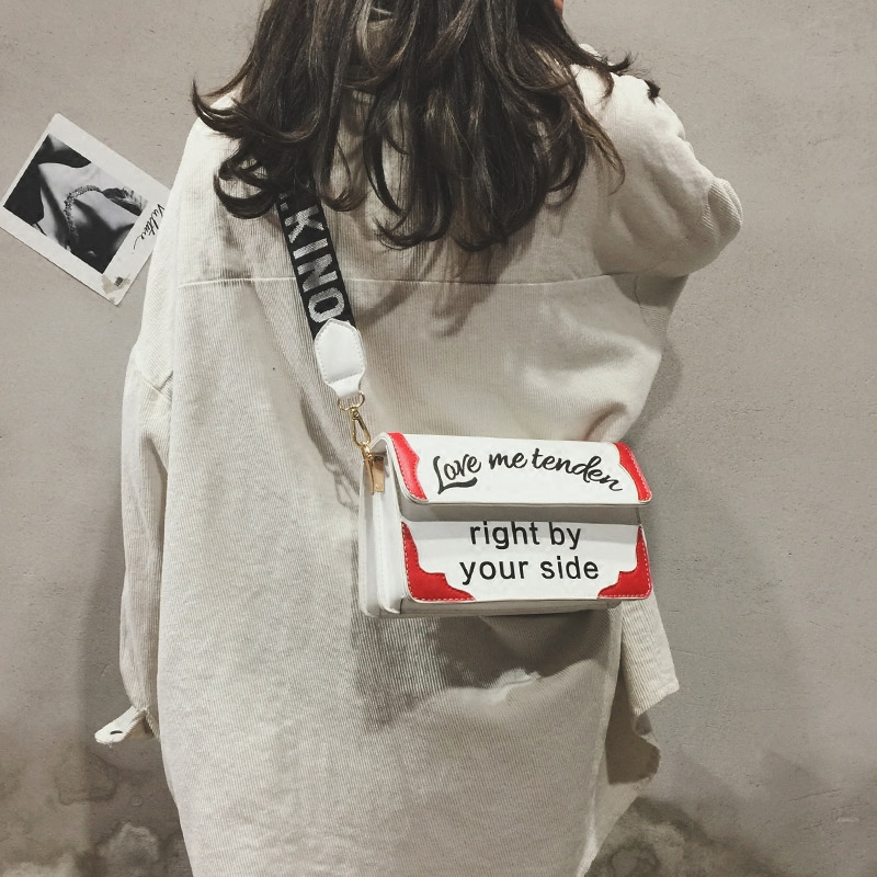 韩版时尚印花女包