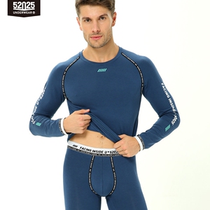 男士薄款保暖内衣套装