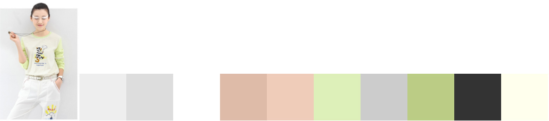 Palette after reducing gradients