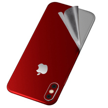 苹果x手机改色iphone XR背膜全包边XS max冰膜贴膜纸
