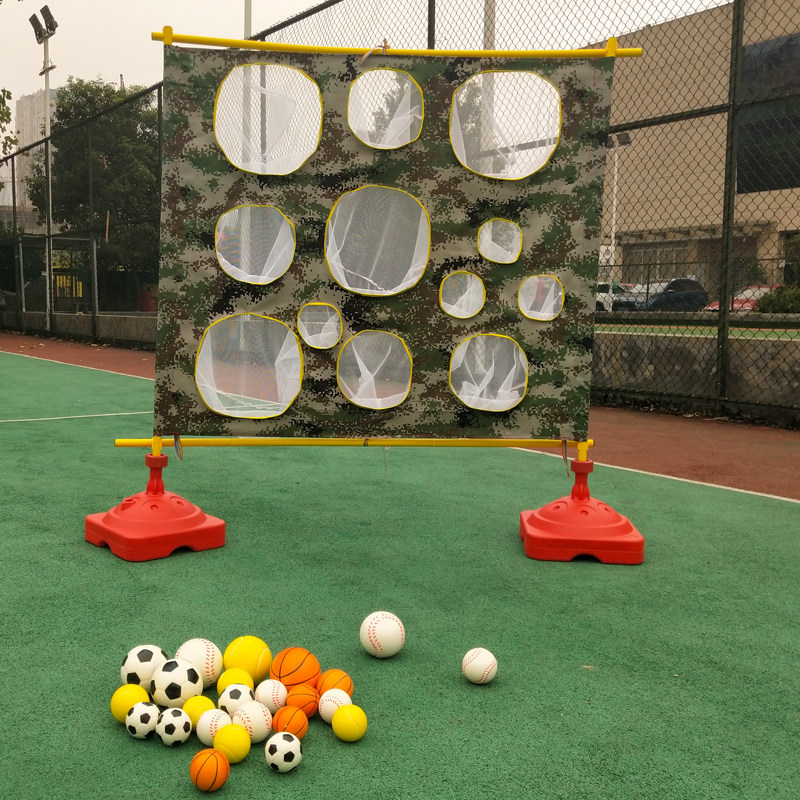 Children throwing target Kindergarten body Intelligent sensory integration training Parent-child outdoor games Activities Shooting equipment props