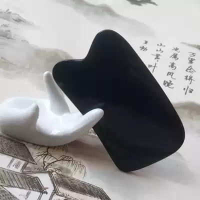 Niu horn scraping plate, tendon stick, beauty stick, facial, face, eye, acupressure, whole body, general massage, scraping